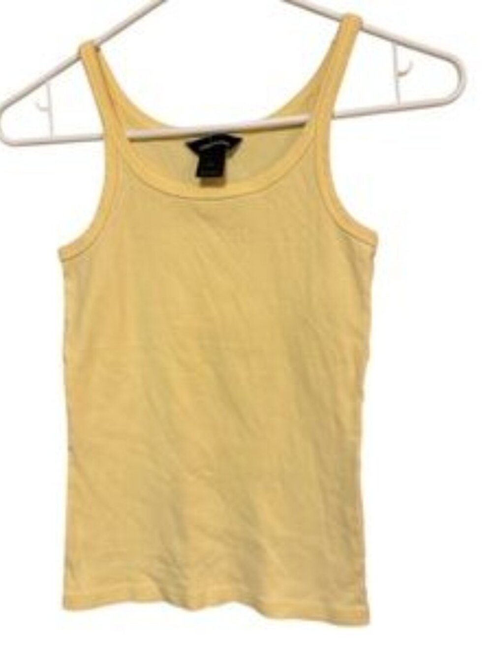 Yellow Sleeveless Cami Top